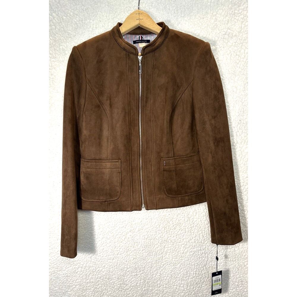 Tommy Hilfiger Ultra Suede suit Separates jacket size 4